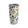 Small Branches of Colored Leaves Tumbler 20oz