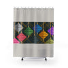 Hanging Ornament Shower Curtains