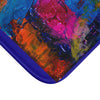 Oil Abstract Painting Bath Mat