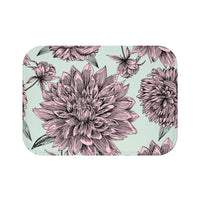 Giant Pink Mums Bath Mat