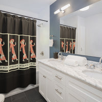 Bessie McCoy Shower Curtains