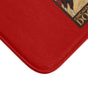 Red Dog Show Bath Mat