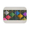 Colorful Hanging Ornaments Bath Mat