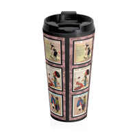 Flapper  Fashions Stainless Steel Travel Mug