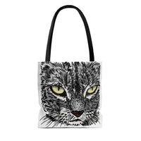 Kitty Face Tote Bag