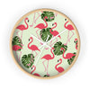 Flamingo Wall clock