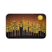 Art Deco Skyline Bath Mat