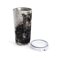 Black Cat Tumbler 20oz