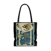 Girls Mystic Club on Black Tote Bag