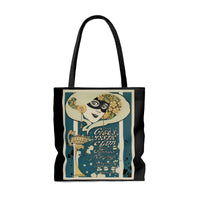 Girls Mystic Club on Black Tote Bag