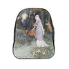 Maiden With Deer School Backpack