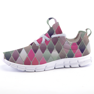 Colorful Diamonds Lightweight Casual Sports Shoes