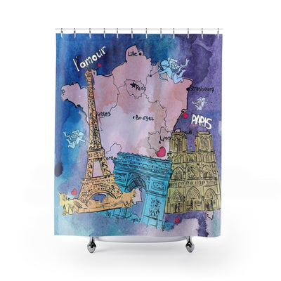 Paris Shower Curtains