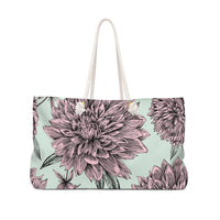 Giant Pink Mums Weekender Bag