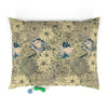 Golden Yellow Floral Pet Bed