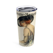 Red Haired Flapper Tumbler 20oz