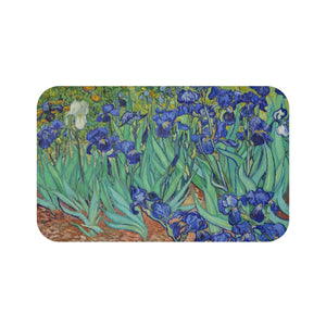 Van Gogh Irises Bath Mat