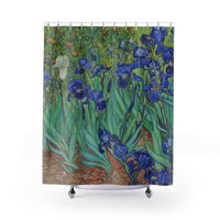 Irises Shower Curtains