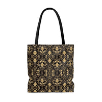 Black and Gold Tote Bag