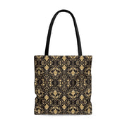 Black and Gold Tote Bag