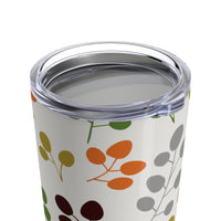 Small Branches of Colored Leaves Tumbler 20oz