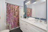 Heavy Texture Painting Shower Curtain