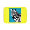 Zebra on Yellow Bath Mat