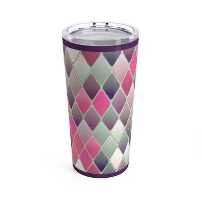 Pink Diamond Tiles Tumbler 20oz