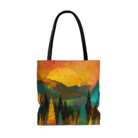 Fall in the Mountains AOP Tote Bag