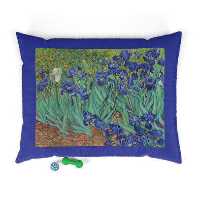 Van Gogh Irises Pet Bed