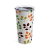 Small Branches of Colored Leaves Tumbler 20oz