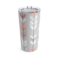 Vertical Abstract Arrows Tumbler 20oz