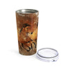 Galloping Horses Tumbler 20oz