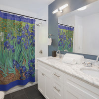 Van Gogh Irises Shower Curtain