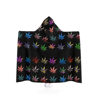 Weed Hooded Blanket