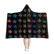 Weed Hooded Blanket