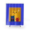 Abstract Cats Shower Curtains