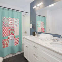 Shabby Chic Shower Curtains