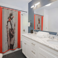 Hard Rocker Shower Curtain