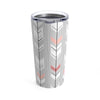 Vertical Abstract Arrows Tumbler 20oz