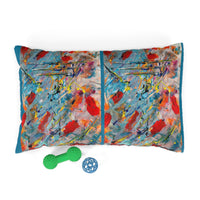 Abstract Oil Painting Pet Bed