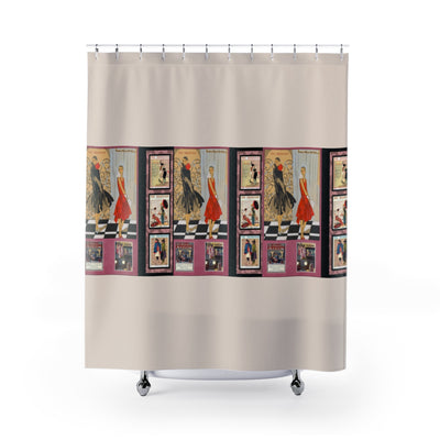 Flapper Clothing Shower Curtains