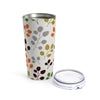 Small Branches of Colored Leaves Tumbler 20oz