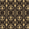 Black and Gold Microfiber Duvet Cover