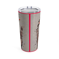 Rocker with Red Guitar Tumbler 20oz