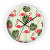 Flamingo Wall clock