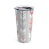 Vertical Abstract Arrows Tumbler 20oz