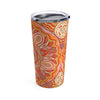 Orange Hippie Mandala Tumbler 20oz