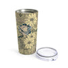 Yellow Flower Abstract Tumbler 20oz