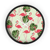 Flamingo Wall clock